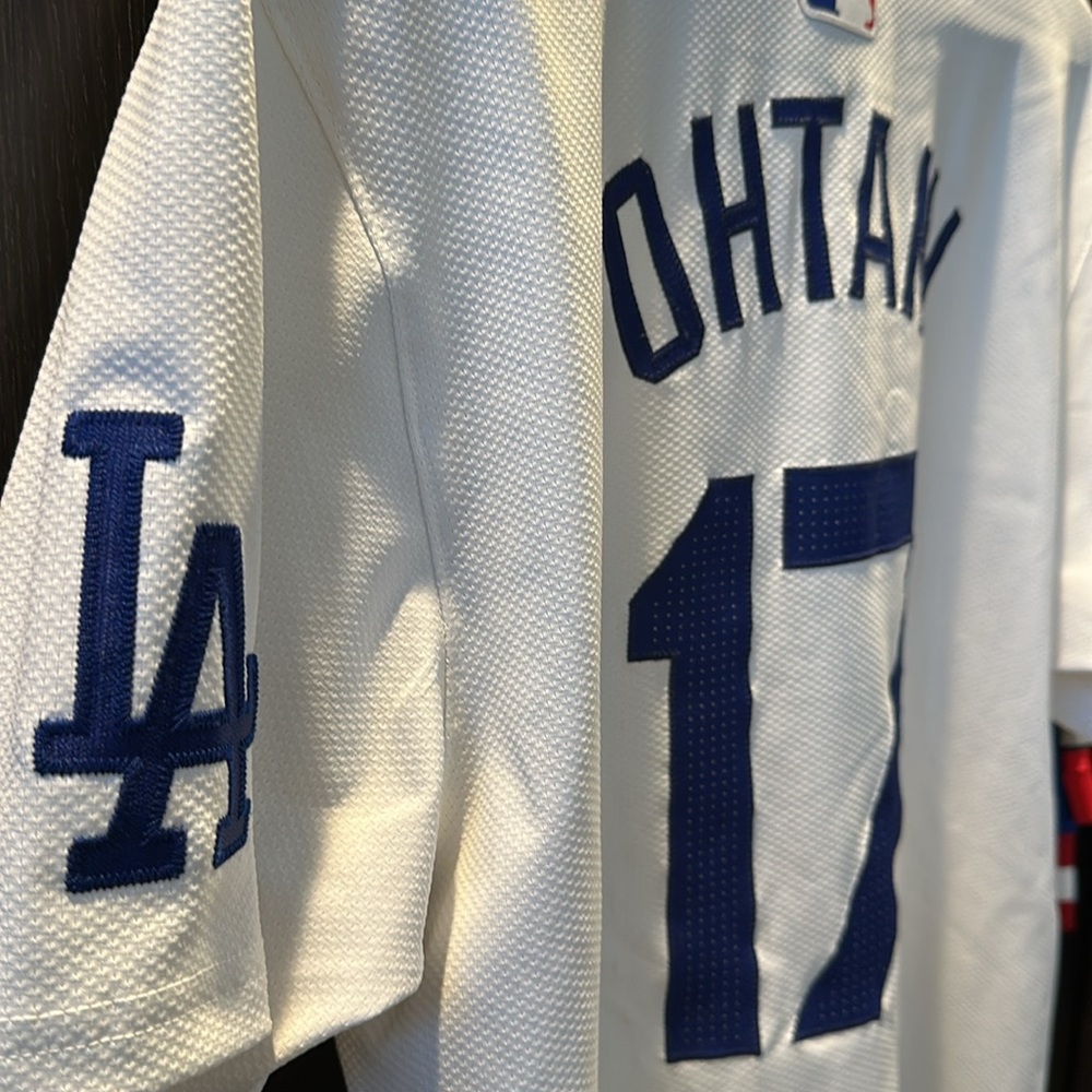 Shohei Ohtani Los Angeles Dodgers Nike Home Vapor Premier Elite Player Jersey - Picture 7 of 7